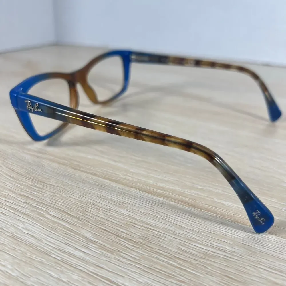 Ray-Ban RB5255 5488 Eyeglasses 51-16-135 Blue Fade Full Rim Frame Only 51-16-135
